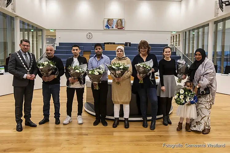 7 inwoners Westland worden Nederlander