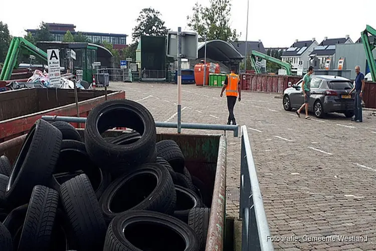 Het is weer druk bij de milieustraten