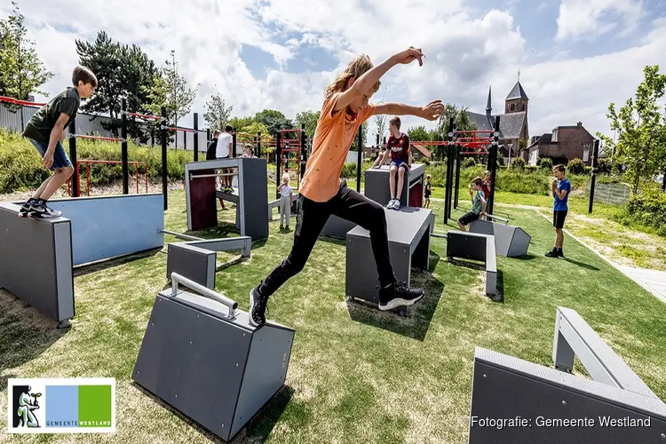 Fitpark aan Verdilaan in Naaldwijk geopend
