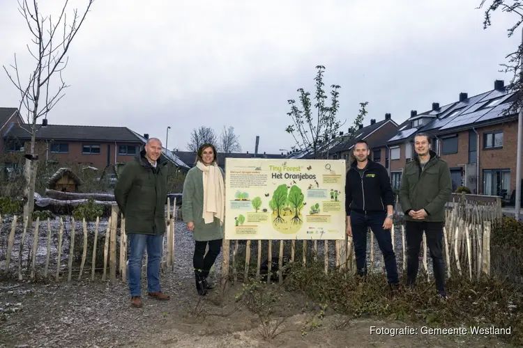 Westland krijgt twee nieuwe Tiny Forests: inwoners kunnen meedenken over plekken