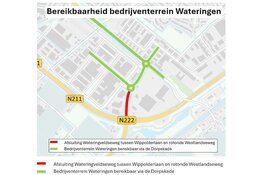 Weekendafsluiting voor reparatie asfalt