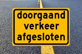 Meerdere wegafsluitingen van N211 en N222 in november