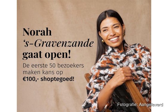 Norah opent nieuwe winkel in 's-Gravenzande op 5 februari 2026