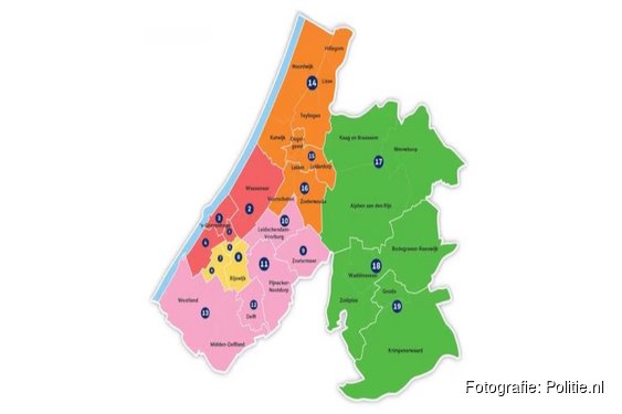 Teamnamen nieuwe gebiedsindeling Eenheid Den Haag bekend